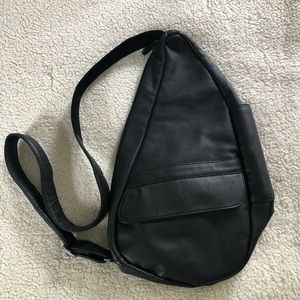 Leather Crossbody Bag | Healthy Back Bag Ameribag